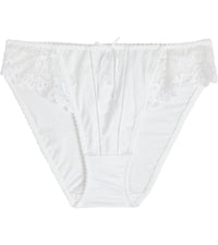 Yvette Bikini in WHITE. Flat lay front view