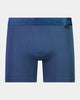 Bamboo Mens Trunk in BLUE WING TEAL. Flat lay front view