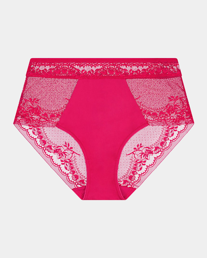 Wild Bloom Full Brief in JAZZY. Flat lay front view