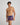 Bold Stripe Mens Trunk in MEDIEVAL/GARNET STRIPE. Flat lay back view