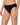 Model wears Nikki Bikini in BLACK. On body front view