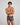 Bold Stripe Mens Trunk in BLACK/PLUM STRIPE. Feature shot