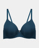 Sculpt Contour Bra in REFLECTING POND. Flat lay front view