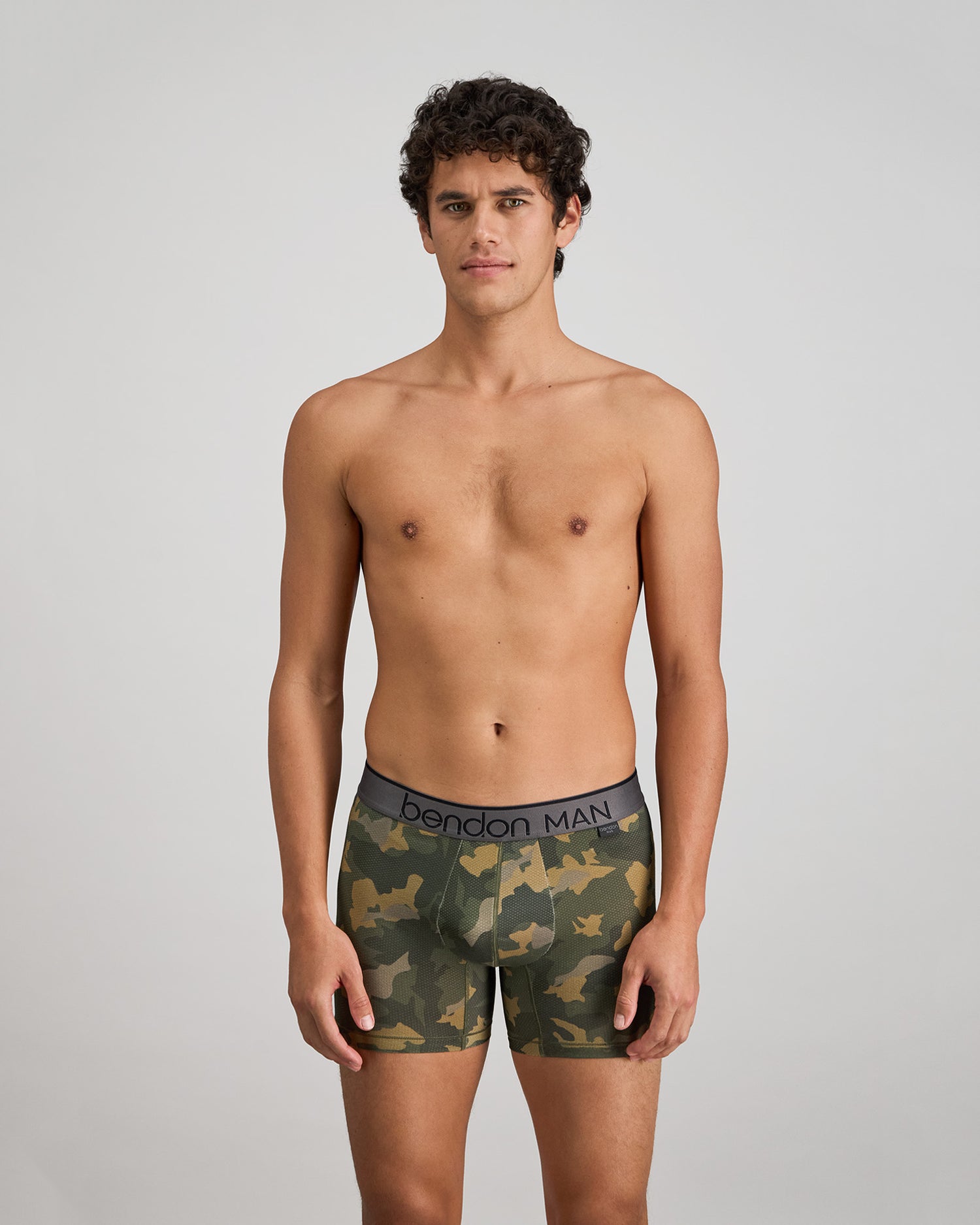 Everyday Active Mens Trunk in KOMBU CAMO. Feature shot