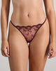 Model wears Etienne Thong in FIG. On body front view
