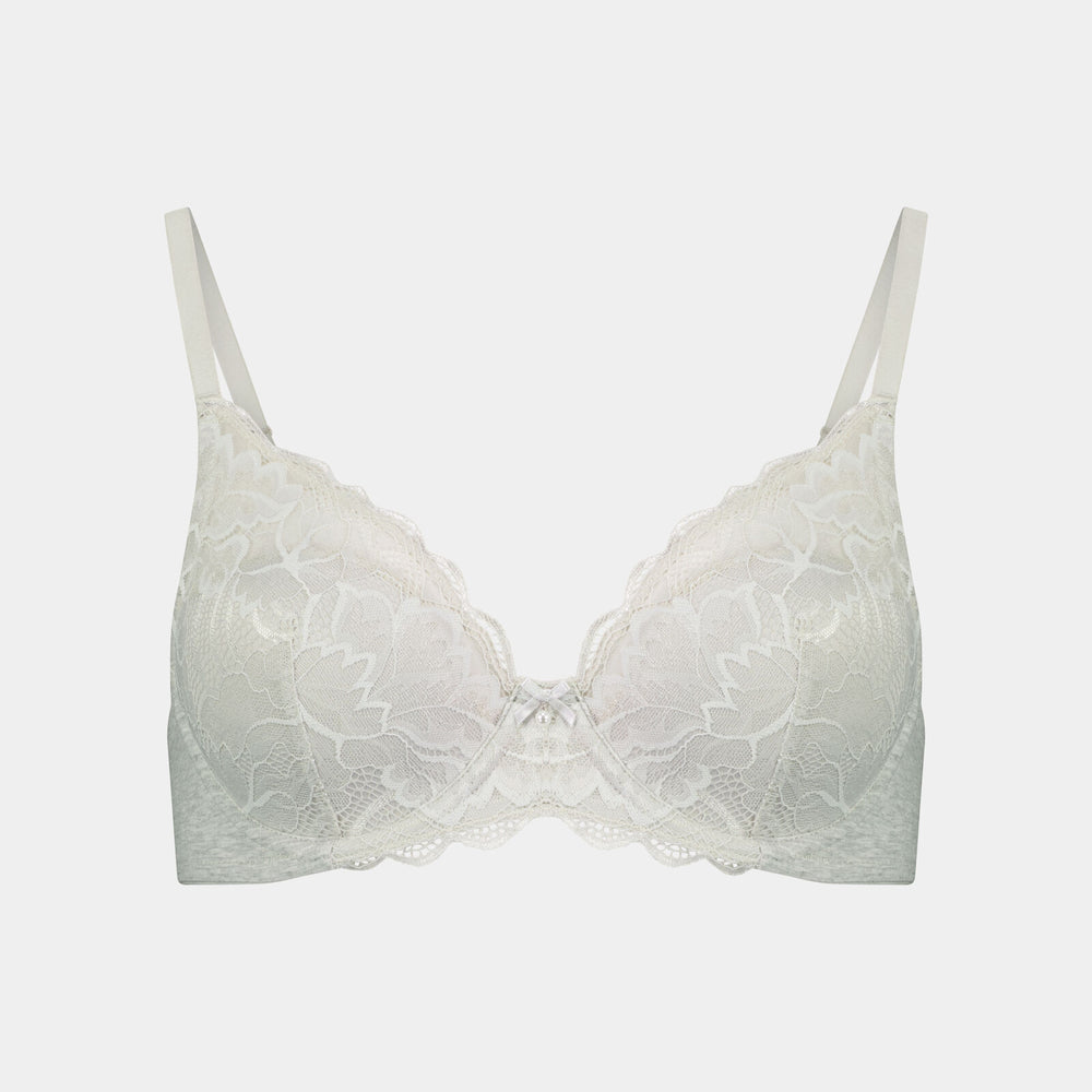 Embrace Contour Bra in LUNAR ROCK MARLE. Flat lay front view