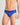 Model wears Bamboo Mens Brief in Surf The Web. On body front view