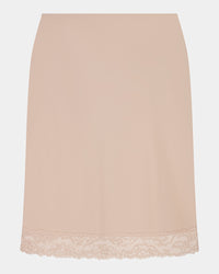 Understatement Slip in LATTE. Flat lay front view