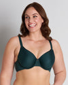 Model wears Perfectly Considered Contour Bra in PONDEROSA PINE. On body front view