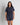 Model wears Sleep-Talk Short Sleeve Top in NIGHT SKY. On body front view