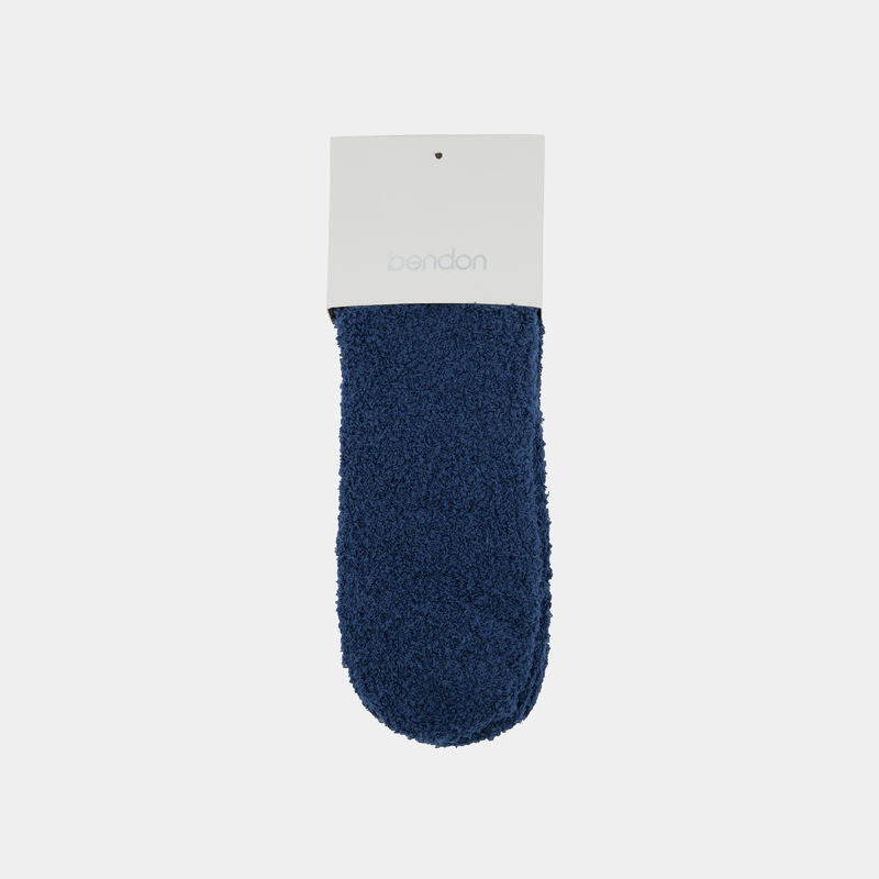 Cardrona Socks in INSIGNIA BLUE. Flat lay front view