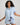 Whisper Weave Short Pj Set in SKYWAY. Flat lay back view