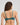 Model wears Coco Divine Contour Bra in MEDITERRANEA. On body back view