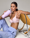 Flawless Form Contour Bra in ICY PINK. Feature shot
