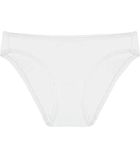 Freestyle Bikini in WHITE. Flat lay front view