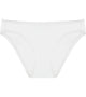 Freestyle Bikini in WHITE. Flat lay front view