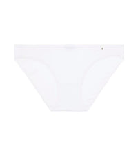 Clemence Bikini in WHITE. Flat lay front view