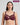 Model wears Coral Underwire Bra in FIG. On body front view