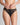 Model wears Delightfully So Bikini in BLACK. On body front view
