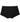Body Cotton Full Brief in BLACK. Flat lay front view