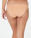 Model wears Clemence Bikini in LATTE. On body back view