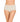 Model wears Freestyle Full Brief in CHAMPAGNE. On body front view