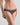 Model wears Seamless Jacquard Bikini in LEOPARD LOVER. On body side view
