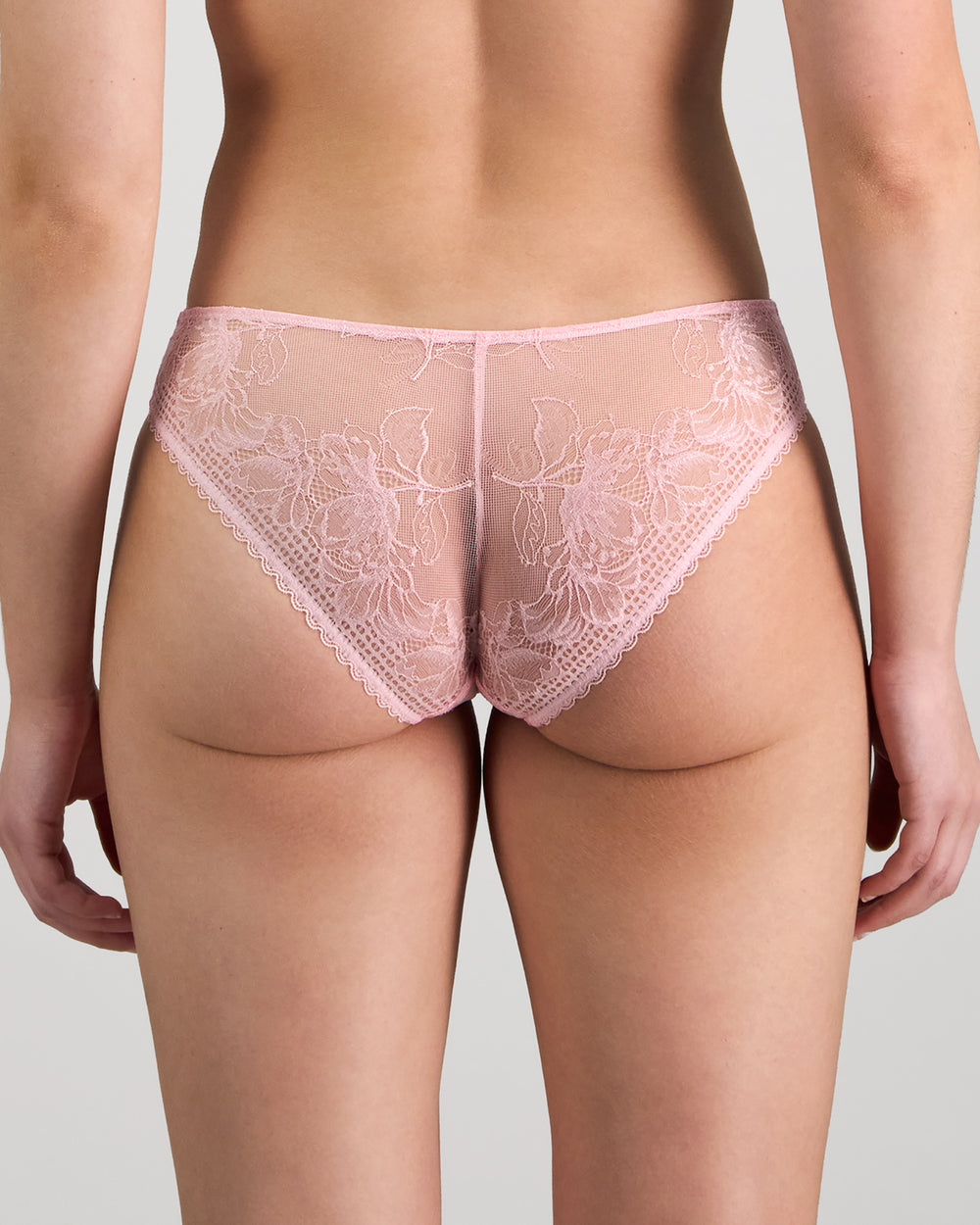 Model wears Lucille Bikini in FAIRY TALE. On body back view