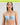 Model wears Jeanie Push Up Bra in OMPHALODES. On body front view