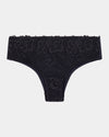 Lacey Brazilian in BLACK. Flat lay front view