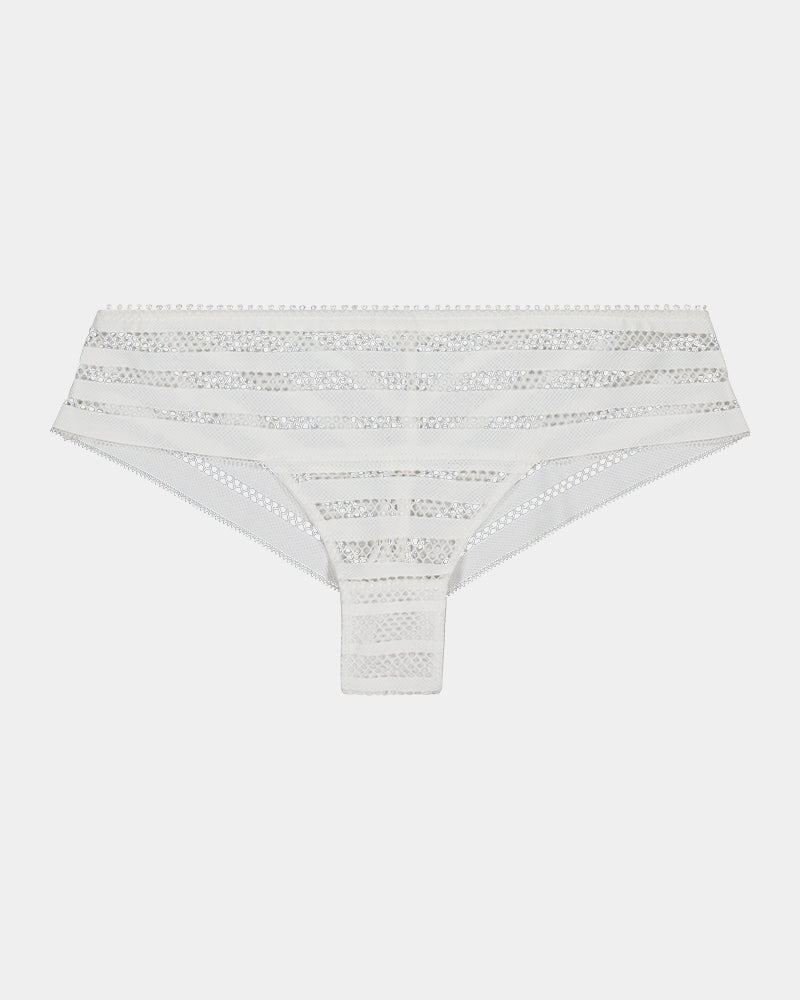 Morning Lola Midi in WHITE. Flat lay front view