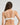 Model wears Body Cocoon Contour Bra in WHITE. On body back view