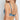 Model wears Simply Seamless Contour Bra in POSEIDON MARLE. On body back view