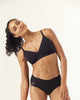 Comfit Collection Wire Free Bra in BLACK. Feature shot