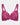 Midnight Express Underwire Bra in BEAUJOLAIS. Flat lay front view