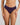 Model wears Body Cotton Bikini in PURPLE VELVET. On body front view