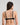 Model wears My Fit Smooth Push Up Bra in BLACK. On body back view