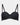 Model wears Body Basics Strapless Bra in BLACK. On body front view