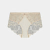Midnight Express Full Brief in EGRET. Flat lay front view