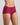 Model wears Body Cotton Full Brief in BEAUJOLAIS. On body side view