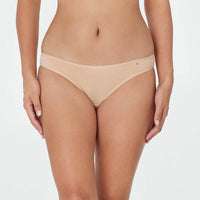 Model wears Clemence Bikini in AMERICAN NUDE. On body front view