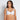 Model wears Damask Twin Pack Contour Bra Twin Pack in IBIS ROSE/WHITE. On body front view