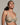 Model wears Romilly Underwire Bra in ICEBERG GREEN. On body front view