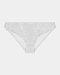 Sofia Bikini in BRIGHT WHITE. Flat lay front view