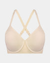 Comfit Collection Contour Bra in NOVELLE PEACH. Flat lay back view