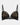 Skylar Push Up Bra in BLACK. Flat lay front view