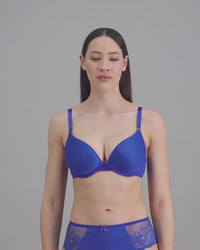 model-poses-in-dazzling-blue-lingerie-set